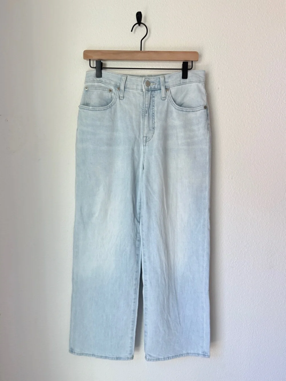 J. Crew Slim Wide-Leg Jean in Misty Surf wash - 28 - BNWOT